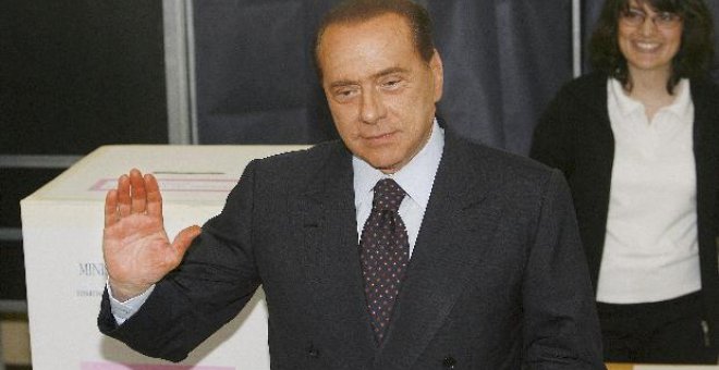 Berlusconi se perfila como vencedor, según los sondeos de varias televisiones