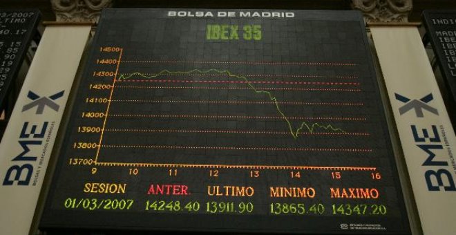 El avance de Repsol lleva al Ibex a subir mas del 1,40 por ciento