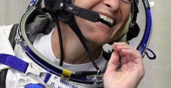 La comandante de la EEI marcará un nuevo récord de estancia en el espacio para un estadounidense