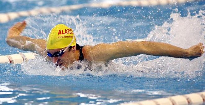 Sergio García batió el récord de España de 200 braza en piscina corta