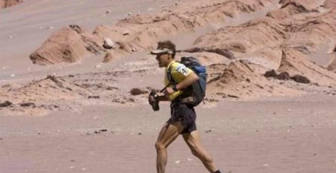 El "hombre ultramaratón" corre 250 kilómetros en el desierto