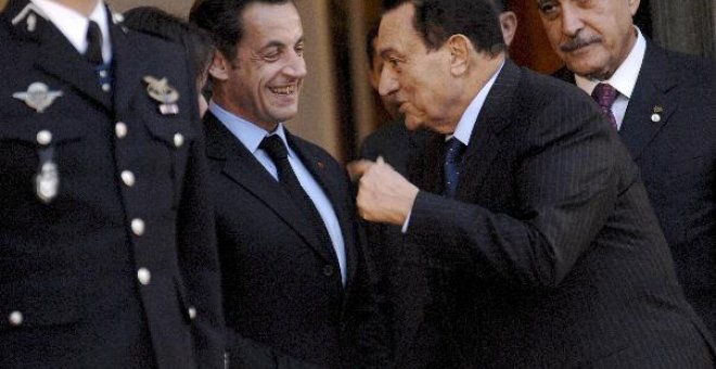 Mubarak expresa a Sarkozy su apoyo al proyecto de Unión por el Mediterráneo