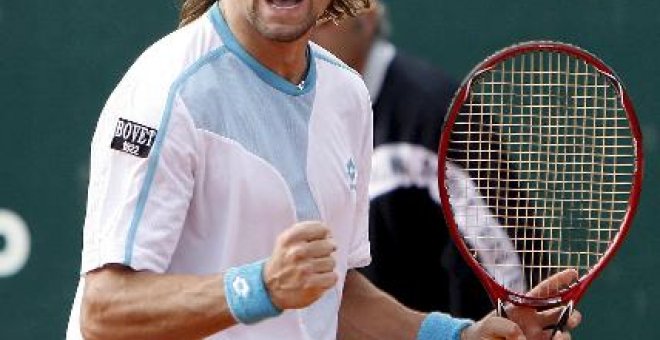 David Ferrer avanzó sin problemas a los octavos de final en Montecarlo