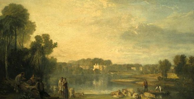 A subasta un óleo de Turner que representa la villa del poeta Alexander Pope
