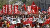 Los sindicatos afirman que el lema del 1 de mayo es una "batalla permanente"