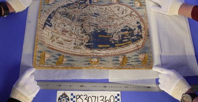 La Biblioteca Nacional expondrá los mapas recuperados del 6 al 11 de mayo