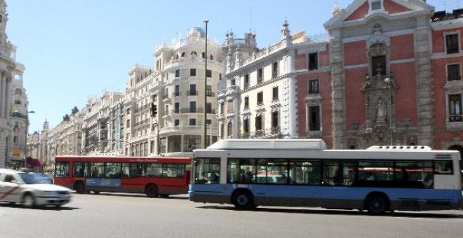 El número de usuarios del transporte interurbano cayó el 8,8% en marzo