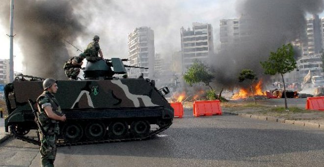 Tensa calma en Beirut a la espera de los discursos de Nasralá y Hariri