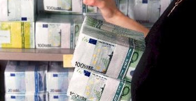 Los billetes de 500 euros en circulación caen hasta el nivel de enero de 2007