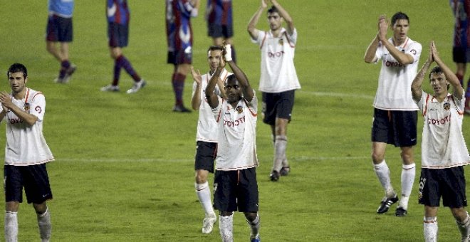 El Valencia sólo perdió un final de Liga en casa en los últimos diecisiete años