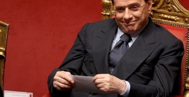 Berlusconi también recibe el respaldo del Senado