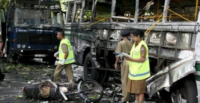 Al menos 10 muertos en un atentado en Sri Lanka