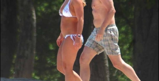 Britney Spears concluye sus vacaciones en las playas de Costa Rica