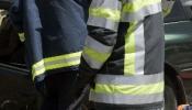 Una casa habitada por cuatro jóvenes se hunde en un pueblo de Salamanca a causa de un incendio