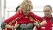 Esperanza Aguirre deseó suerte a España para la Eurocopa