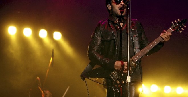 Lenny Kravitz abre su gira europea en Vigo con 9.000 seguidores enloquecidos