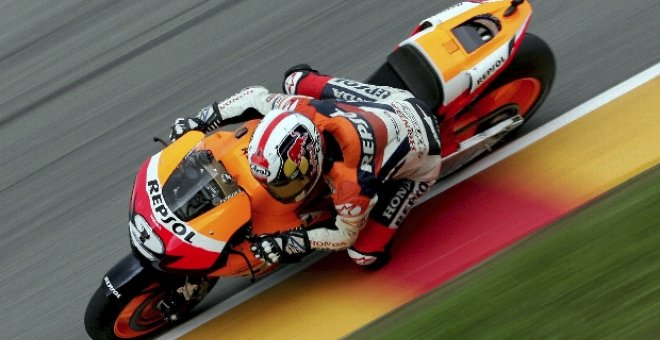 Pedrosa, primero en la sesión de entrenamientos libres de MotoGP