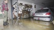 Vecinos desalojados y carreteras y vías cortadas por inundaciones en Vizcaya