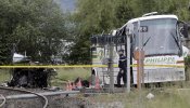 Siete escolares mueren en una colisión entre un autocar y un tren en Francia