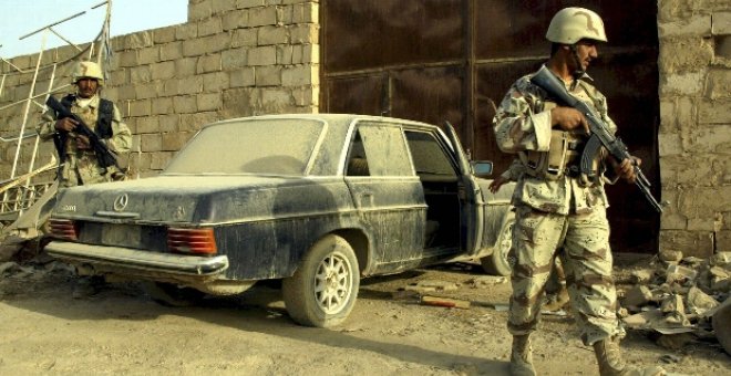 Mueren cuatro policías por el estallido de un artefacto al oeste de Bagdad