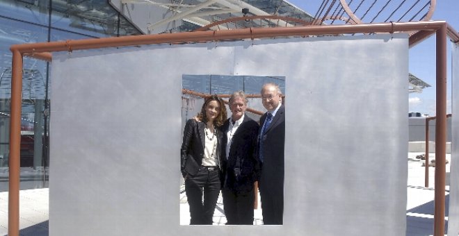 Agustí Roqué instala su "balcón mediterráneo" en la azotea del Museo Würth