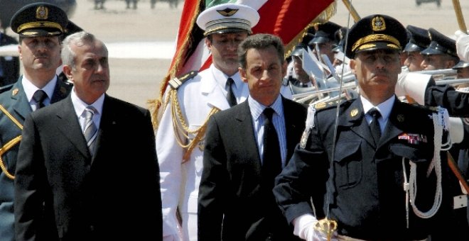 Sarkozy llega al Líbano en la primera visita de un mandatario europeo a Sleiman