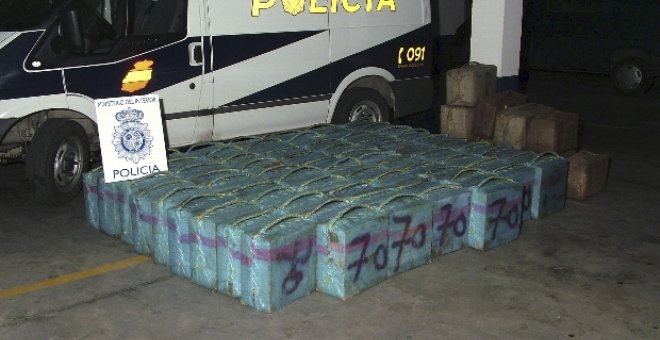 Desarticulada en Almería una red dedicada al tráfico de hachís