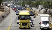 Los transportistas deciden suspender esta tarde sus movilizaciones en la AP-7