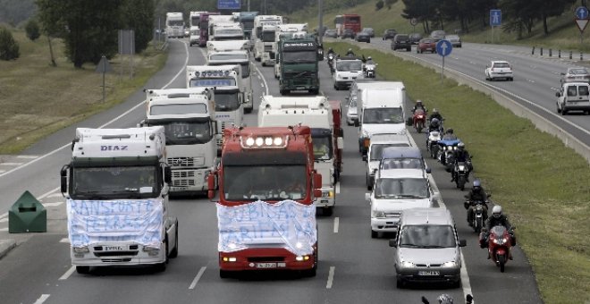 Las Fuerzas de Seguridad vigilan las carreteras para evitar la acción de los piquetes