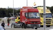 Normalidad en las carreteras de Madrid en la primera hora punta sin camiones