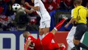 2-0. Una descafeinada Portugal regala a Suiza el primer triunfo con historia del torneo