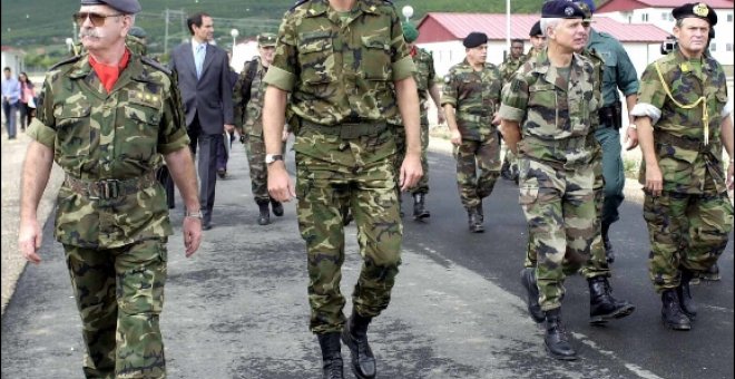 El Príncipe de Asturias visita por sorptresa a las tropas españolas en Afganistán