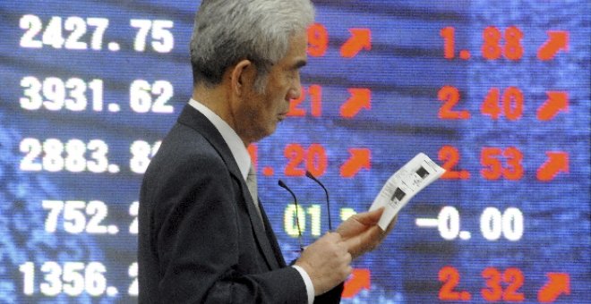 El Nikkei baja un 0,04 por ciento al cierre hasta las 14.348,37 unidades