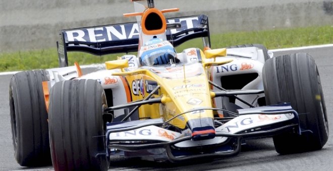 Fernando Alonso, el mejor en la segunda sesión libre