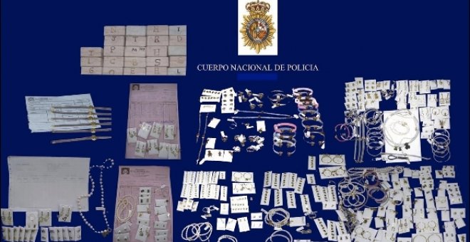 Localizan mil joyas en un taller en Córdoba donde falsificaban piezas de conocidas marcas