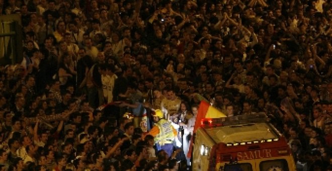 Hallado muerto un hombre vestido con la camiseta de la selección en Alcalá de Henares