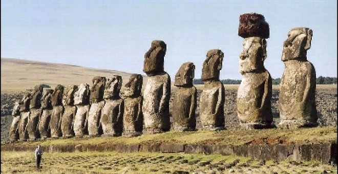 Los 'moais' de Pascua podrían estar orientados en función de las estrellas