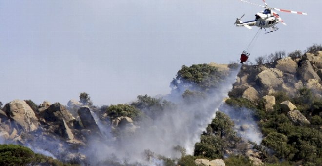 La superficie forestal incendiada hasta mayo triplica la de igual período de 2007