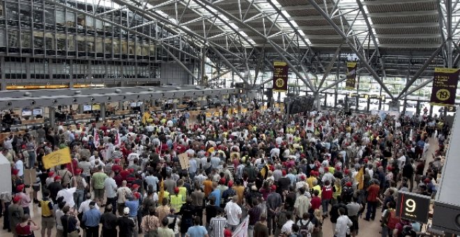 La huelga de Lufthansa llega a su cuarta jornada con más de 120 cancelaciones