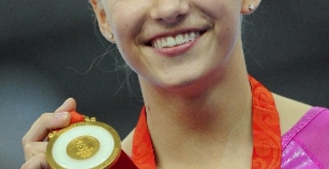 La gimnasta estadounidense Nastia Liukin, nueva campeona olímpica