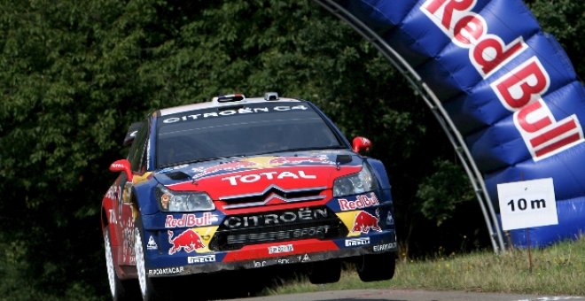 Loeb se corona rey de Alemania mientras Sordo le hace los honores en el podio