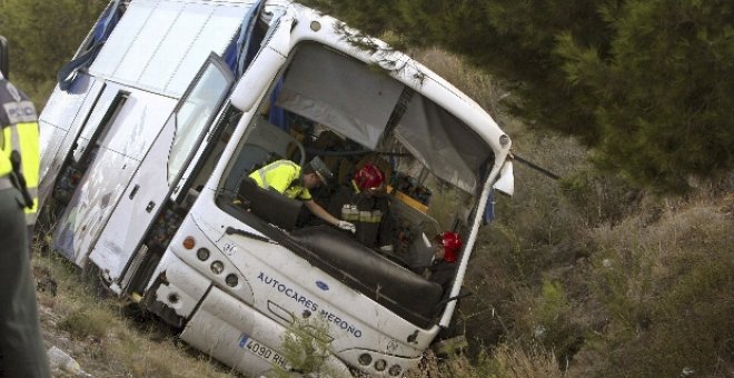 Son siete los muertos en el accidente de autobús en Oropesa