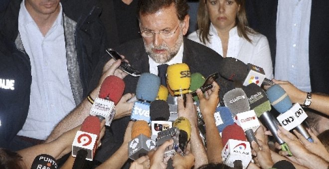 Rajoy reúne a la cúpula del PP para hacer un seguimiento del accidente