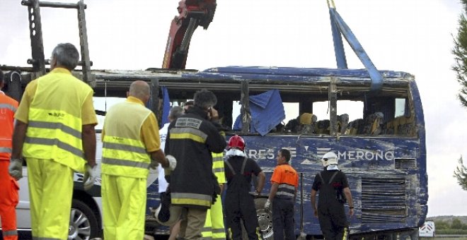 Las repatriaciones de cinco fallecidos en el accidente de Oropesa se harán el lunes