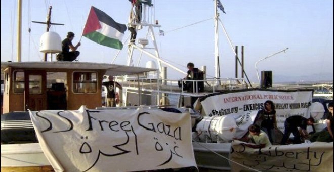 Activistas pro-palestinos se dirigen a Gaza desde Chipre en protesta por el bloqueo