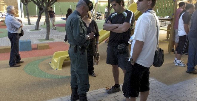 La Guardia Civil impide la manifestación de Berriozar por "no estar autorizada"