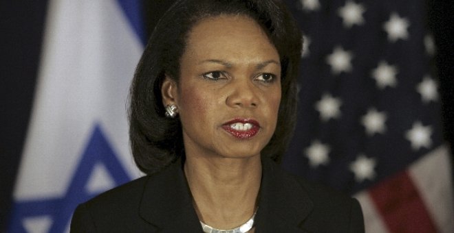 Rice llega a Israel para impulsar las negociaciones entre israelíes y palestinos