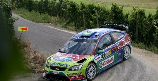 Latvala y Hirvonen comienzan dominando el rally de Nueva Zelanda por delante de los Citroen de Loeb y Sordo