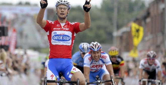 El belga Tom Boonen gana la tercera etapa y Daniele Bennati nuevo líder