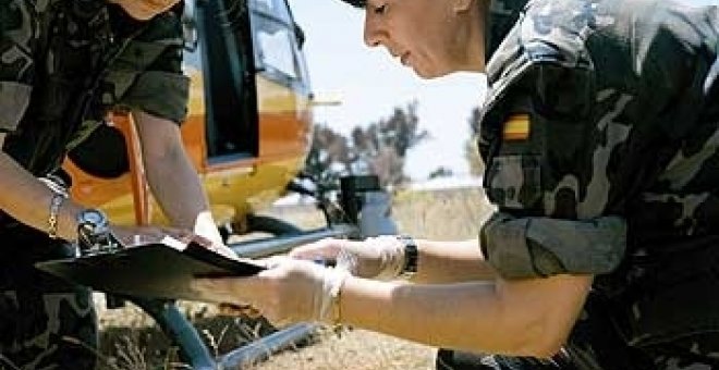 "Con once años, ya había decidido que sería legionaria"